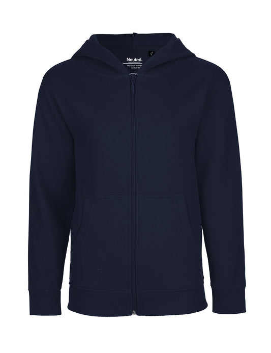 Kids' Zip Hoodie - Navy