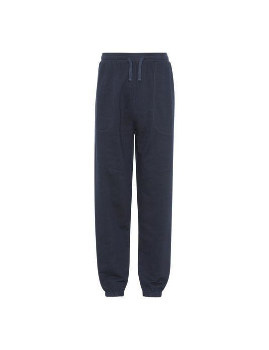 Unisex Sweatpants With Elastic Cuff - Navy