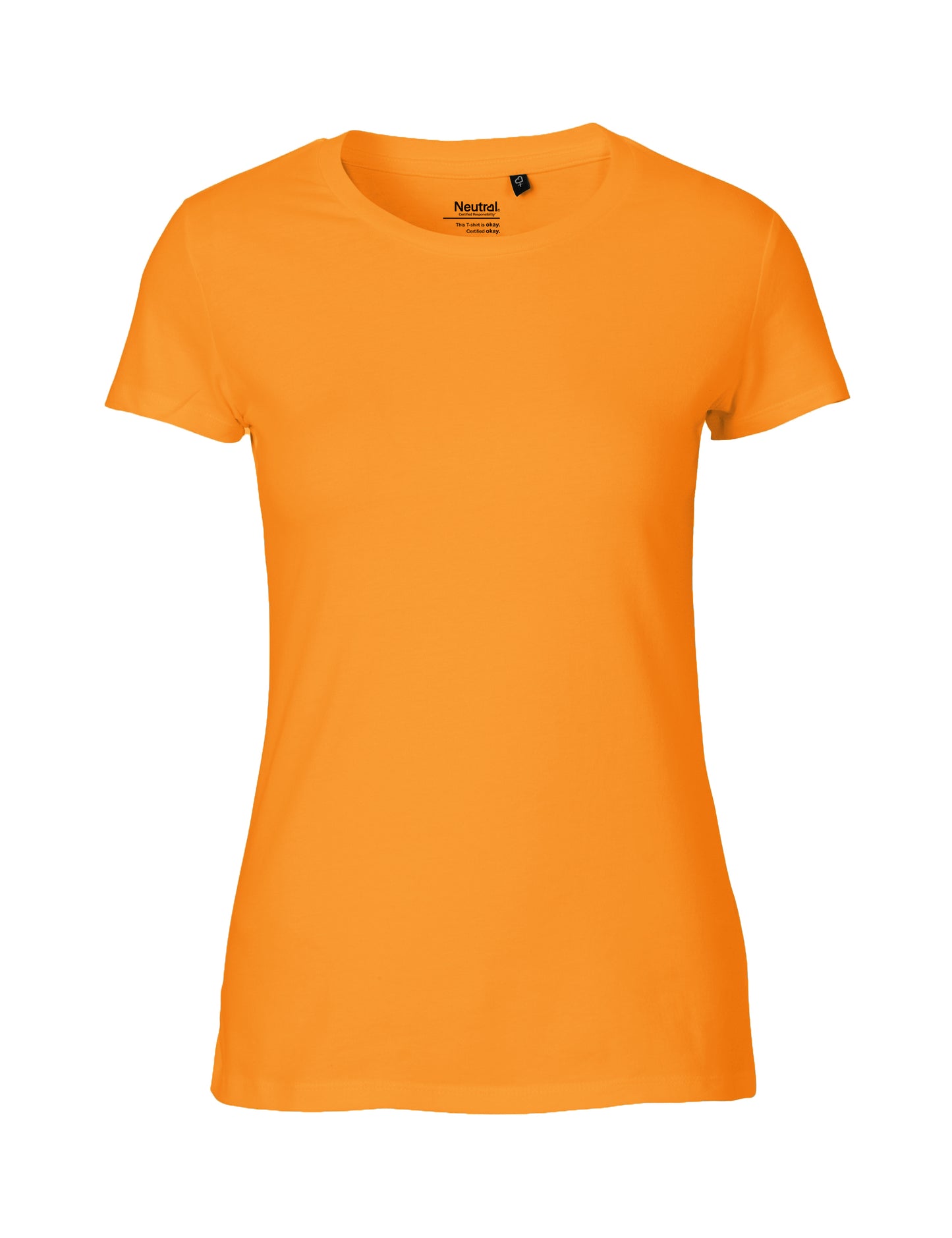 Ladies' Fit T-Shirt - Okay Orange