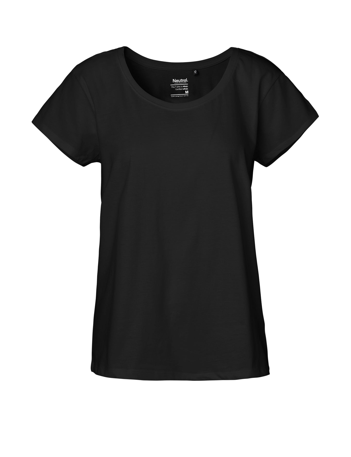 Ladies' Loose Fit T-Shirt - Black