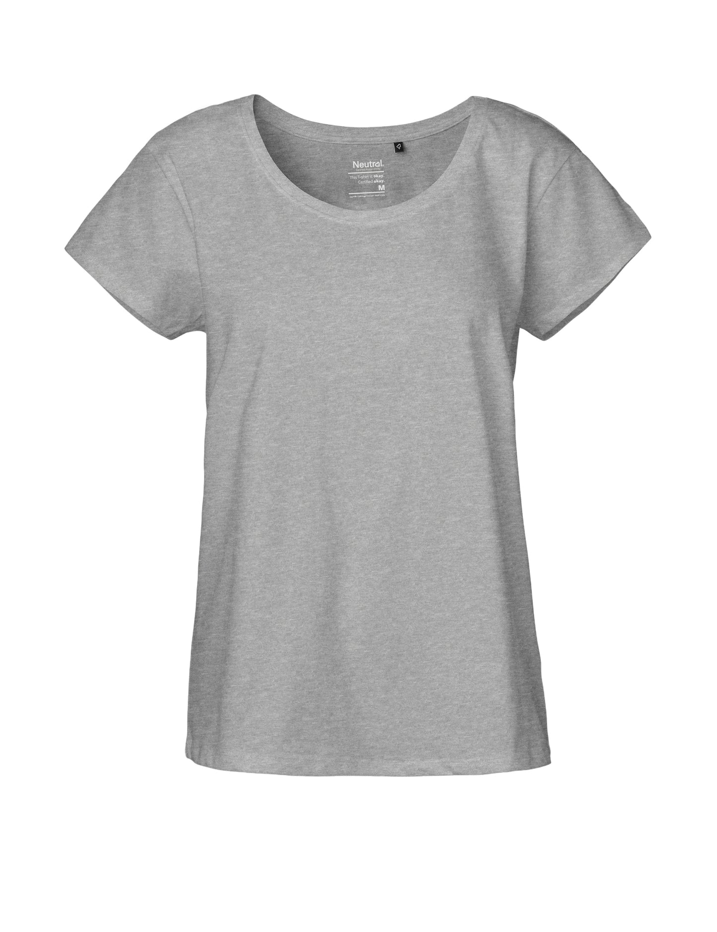 Ladies' Loose Fit T-Shirt - Sport Grey