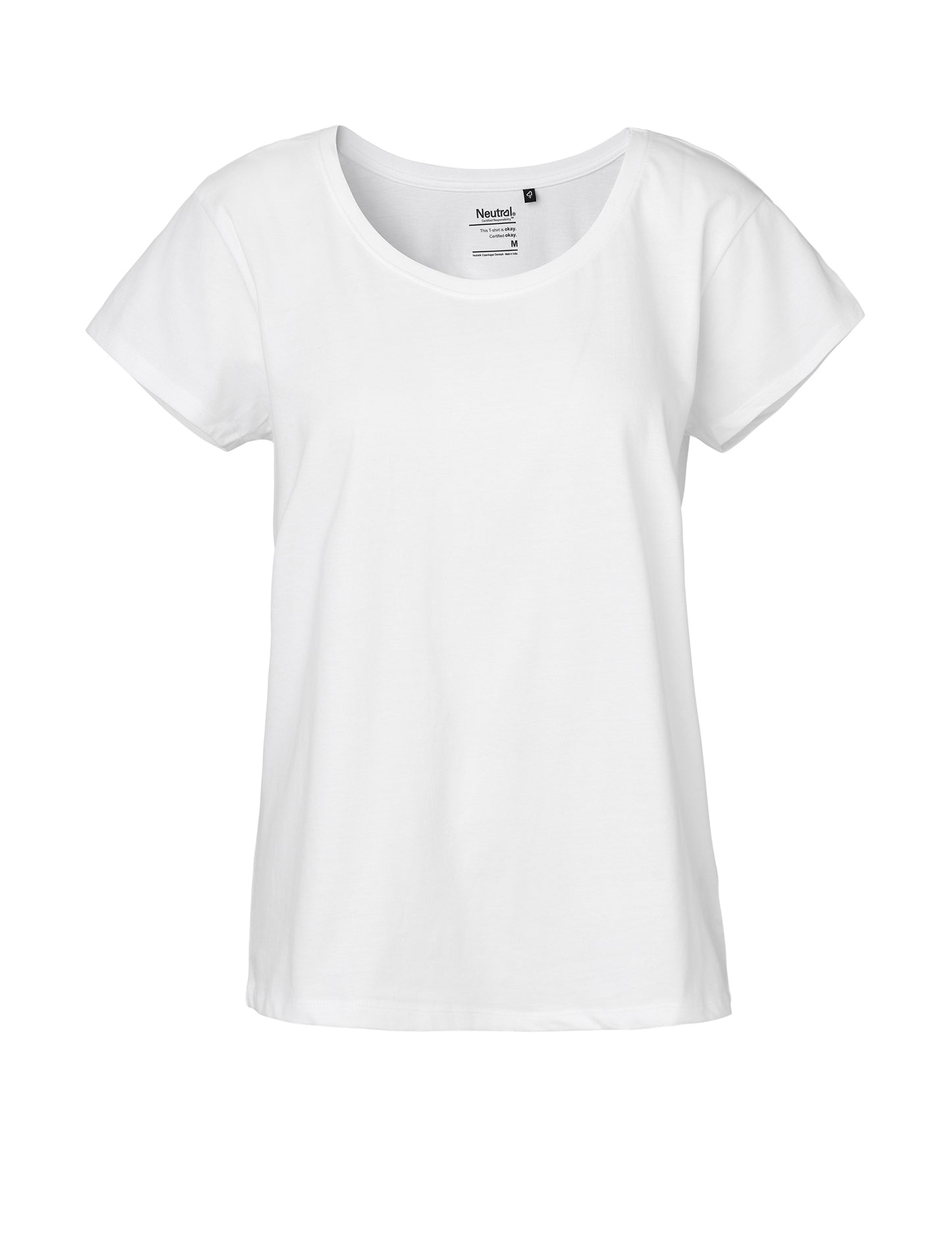 Ladies' Loose Fit T-Shirt - White