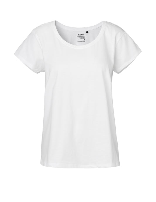 Ladies' Loose Fit T-Shirt - White