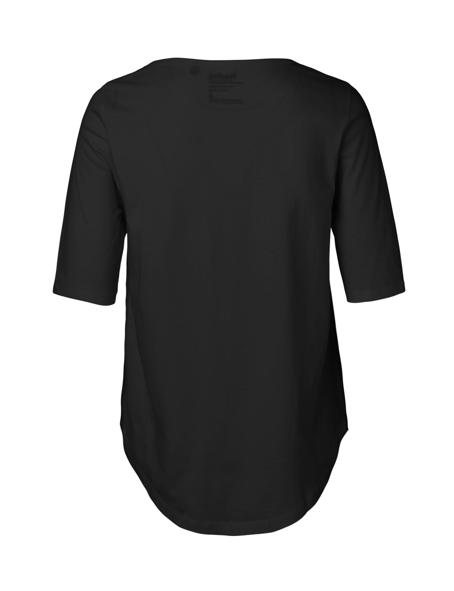 Ladies' Half Sleeve T-Shirt - Black