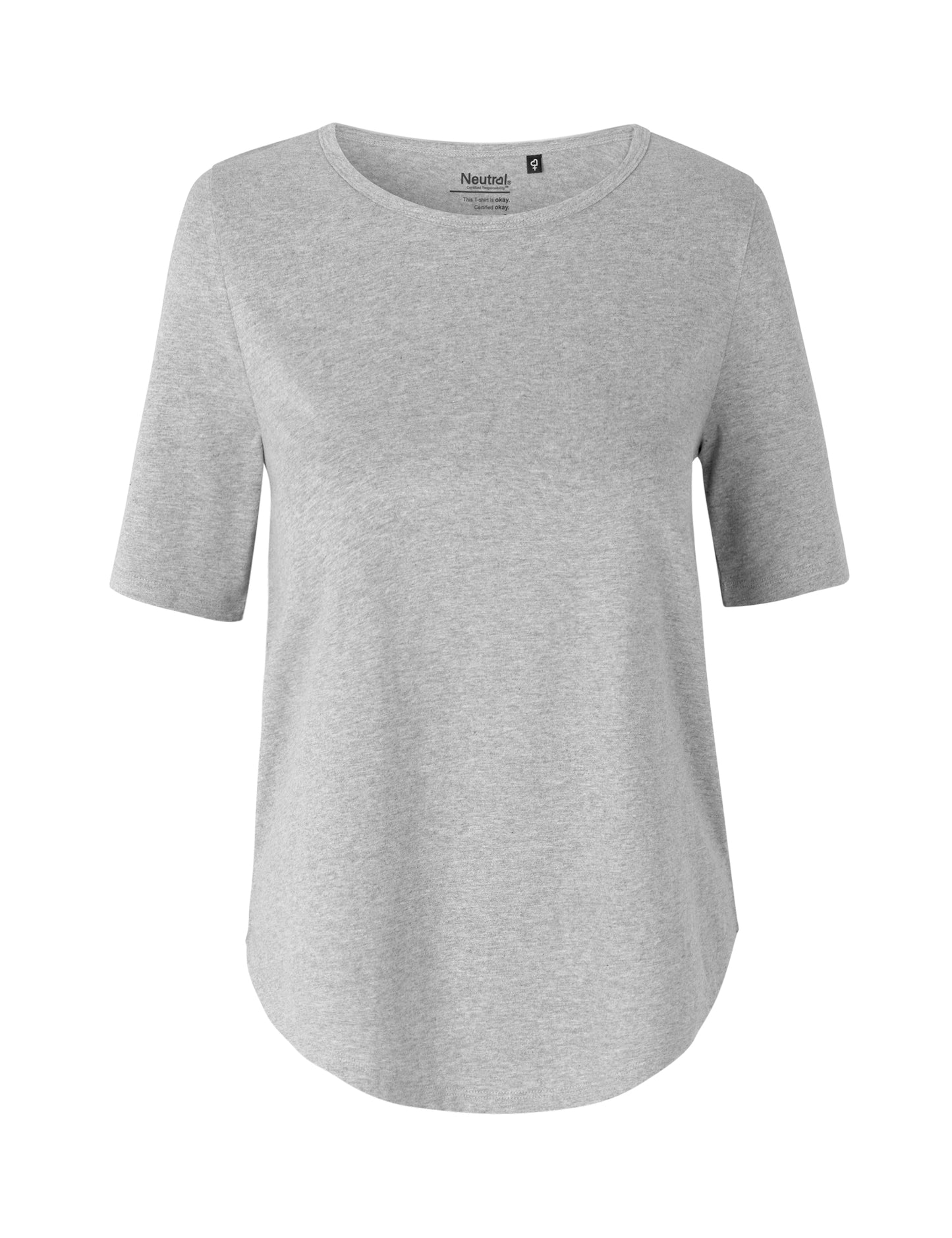 Ladies' Half Sleeve T-Shirt - Sport Grey