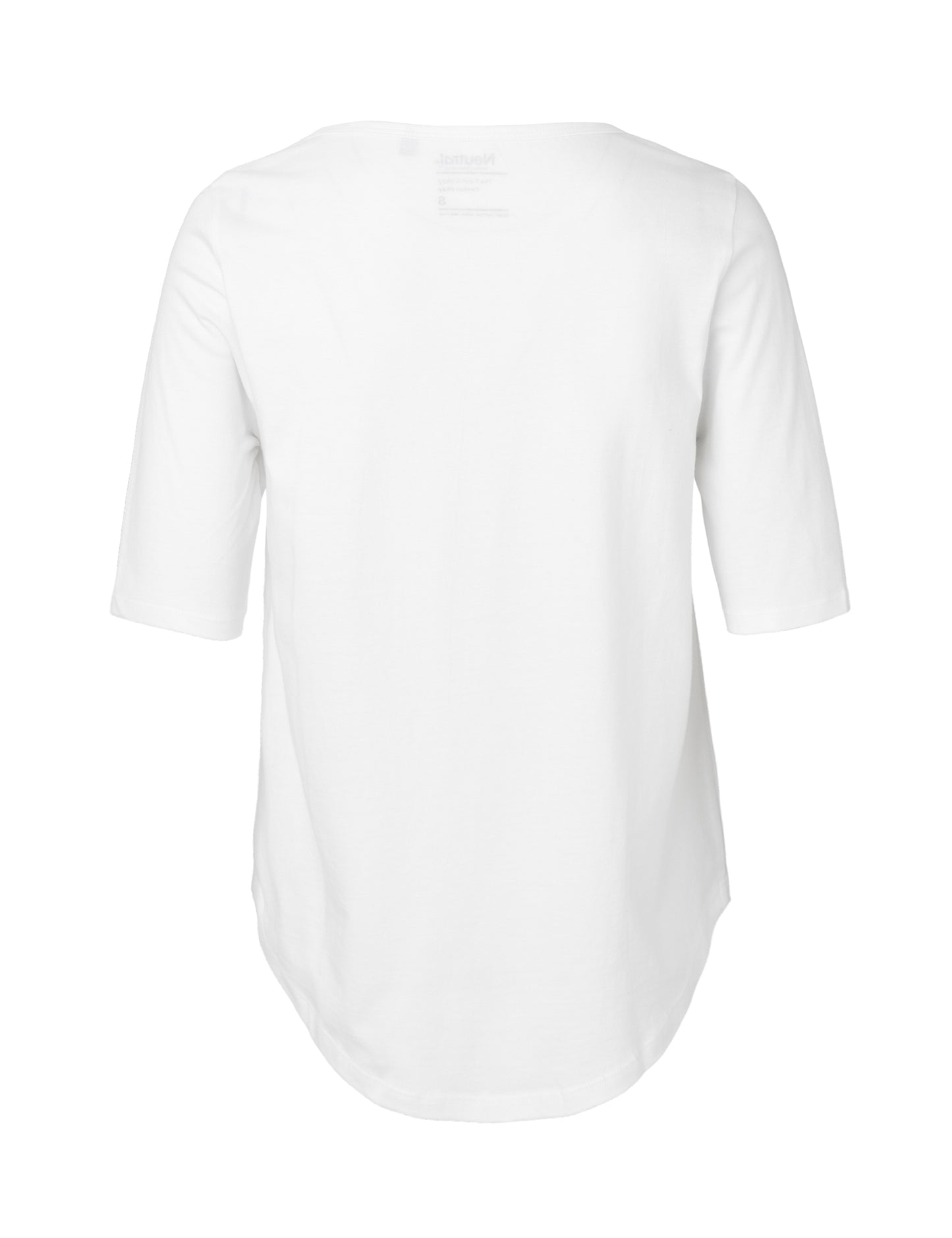 Ladies' Half Sleeve T-Shirt - White