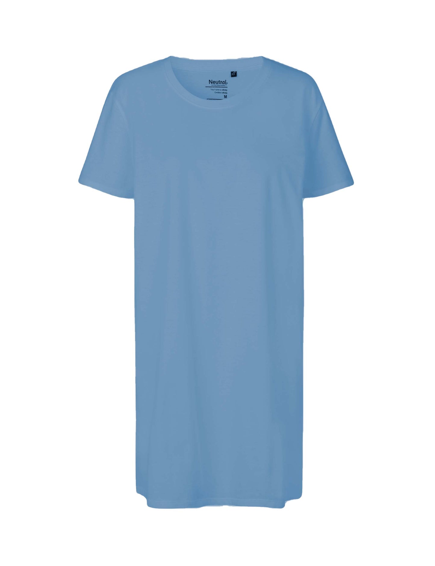 Ladies' Long Length T-Shirt - Dusty Indigo