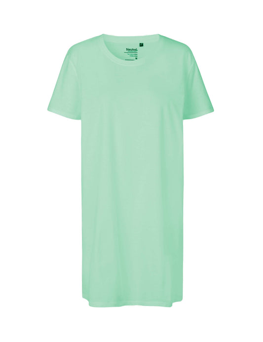 Ladies' Long Length T-Shirt - Dusty Mint