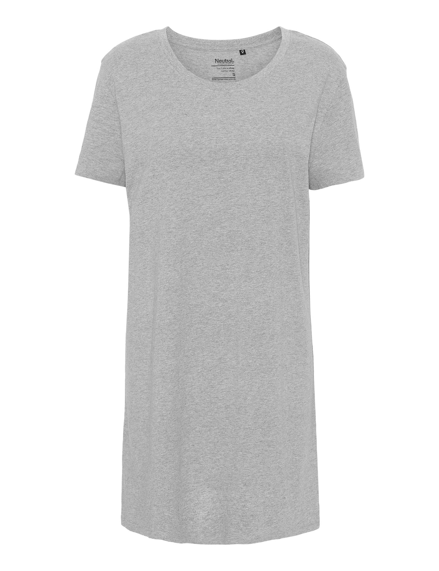 Ladies' Long Length T-Shirt - Sport Grey