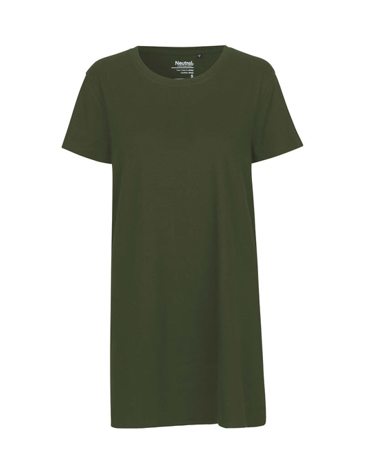 Ladies' Long Length T-Shirt - Military