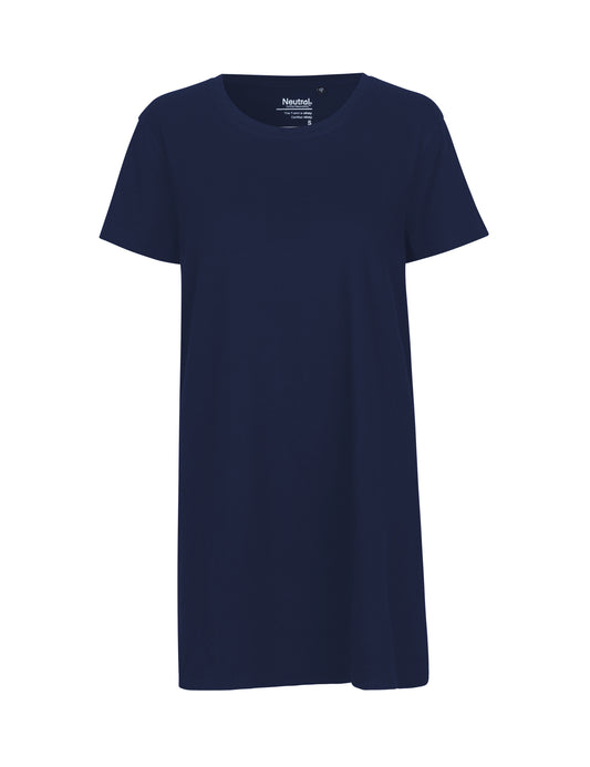 Ladies' Long Length T-Shirt - Navy