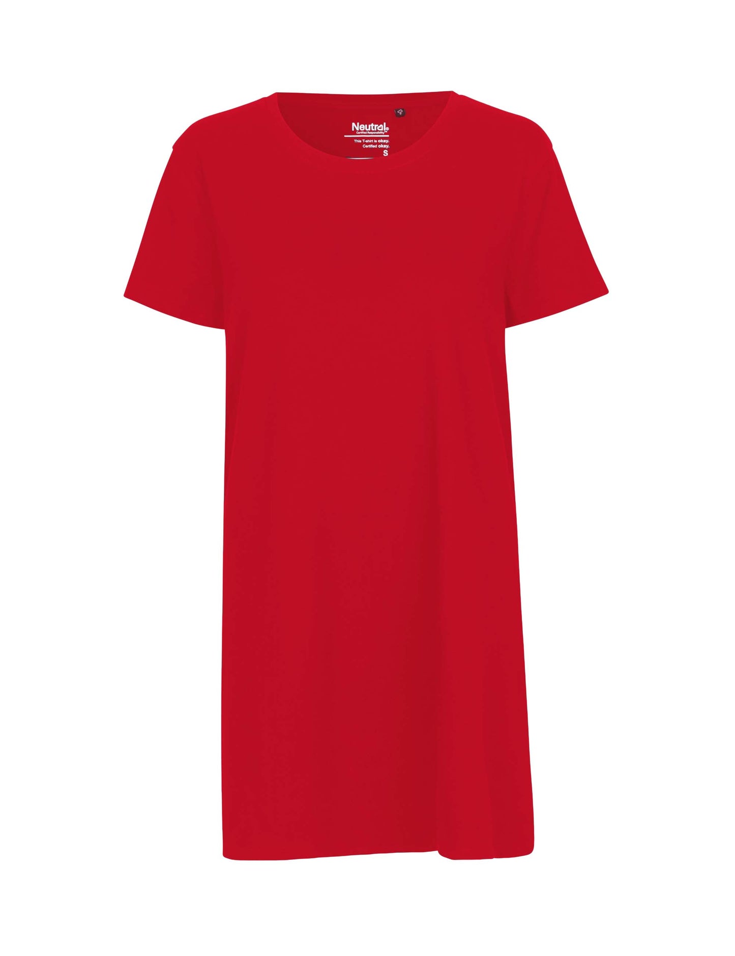 Ladies' Long Length T-Shirt - Red