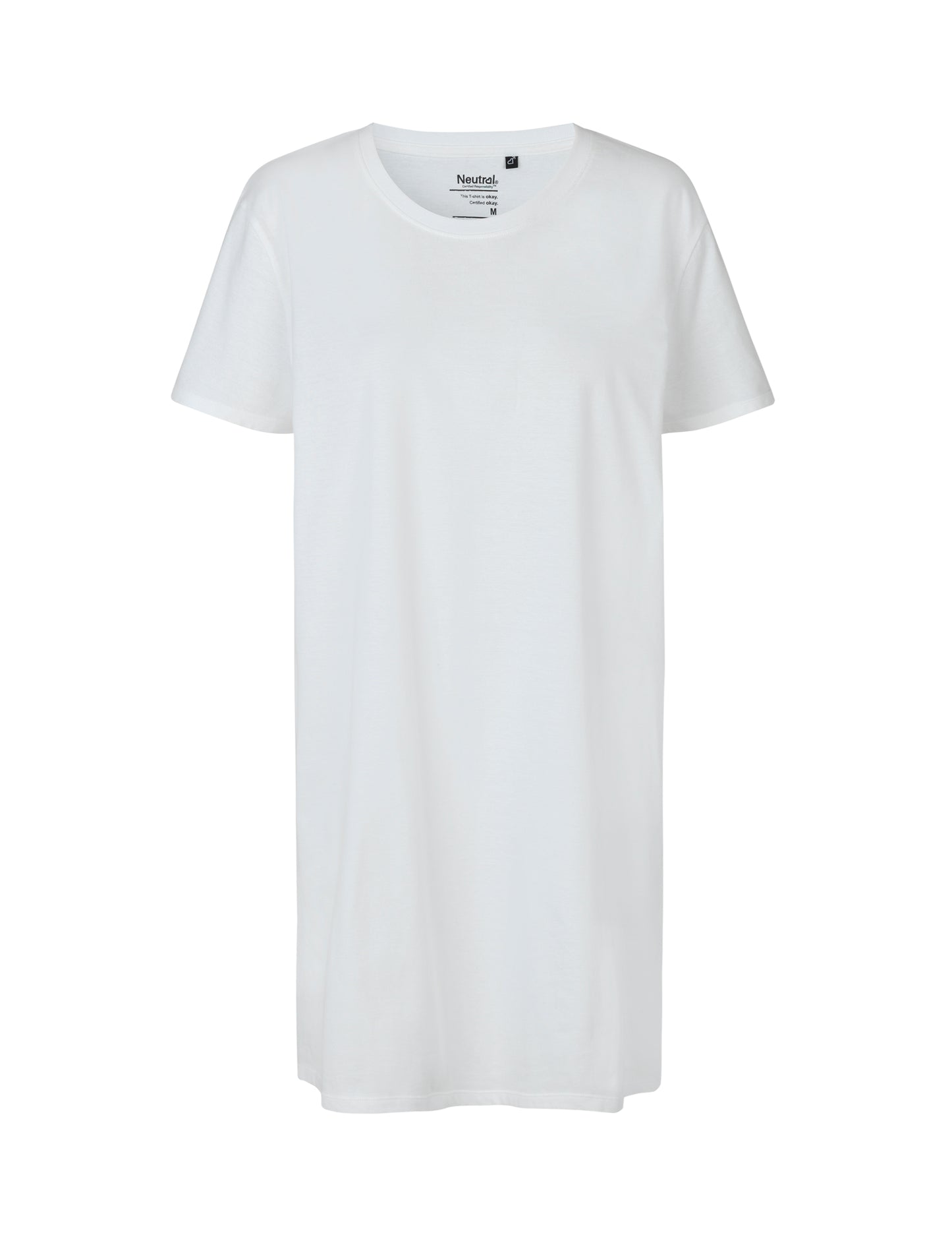 Ladies' Long Length T-Shirt - White