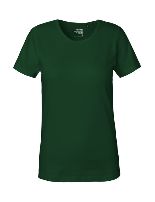 Ladies' Interlock T-Shirt - Bottle Green