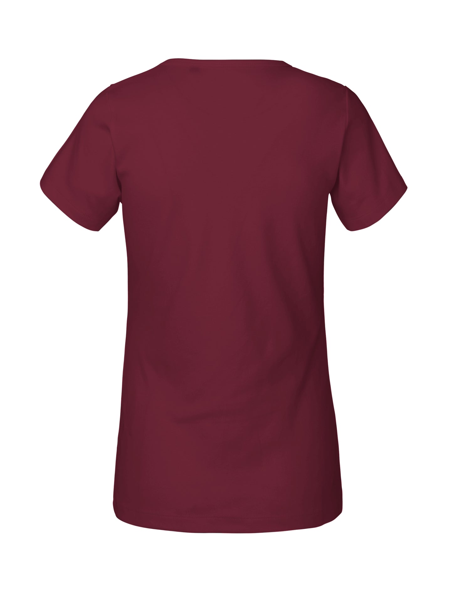 Ladies' Interlock T-Shirt - Bordeaux