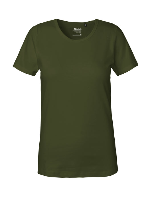 Ladies' Interlock T-Shirt - Military