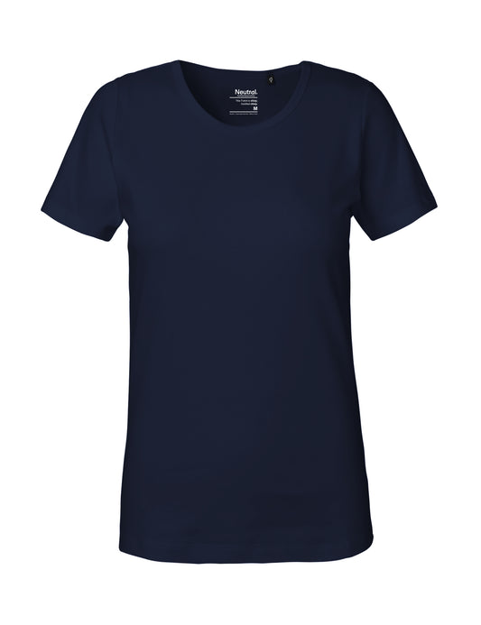 Ladies' Interlock T-Shirt - Navy