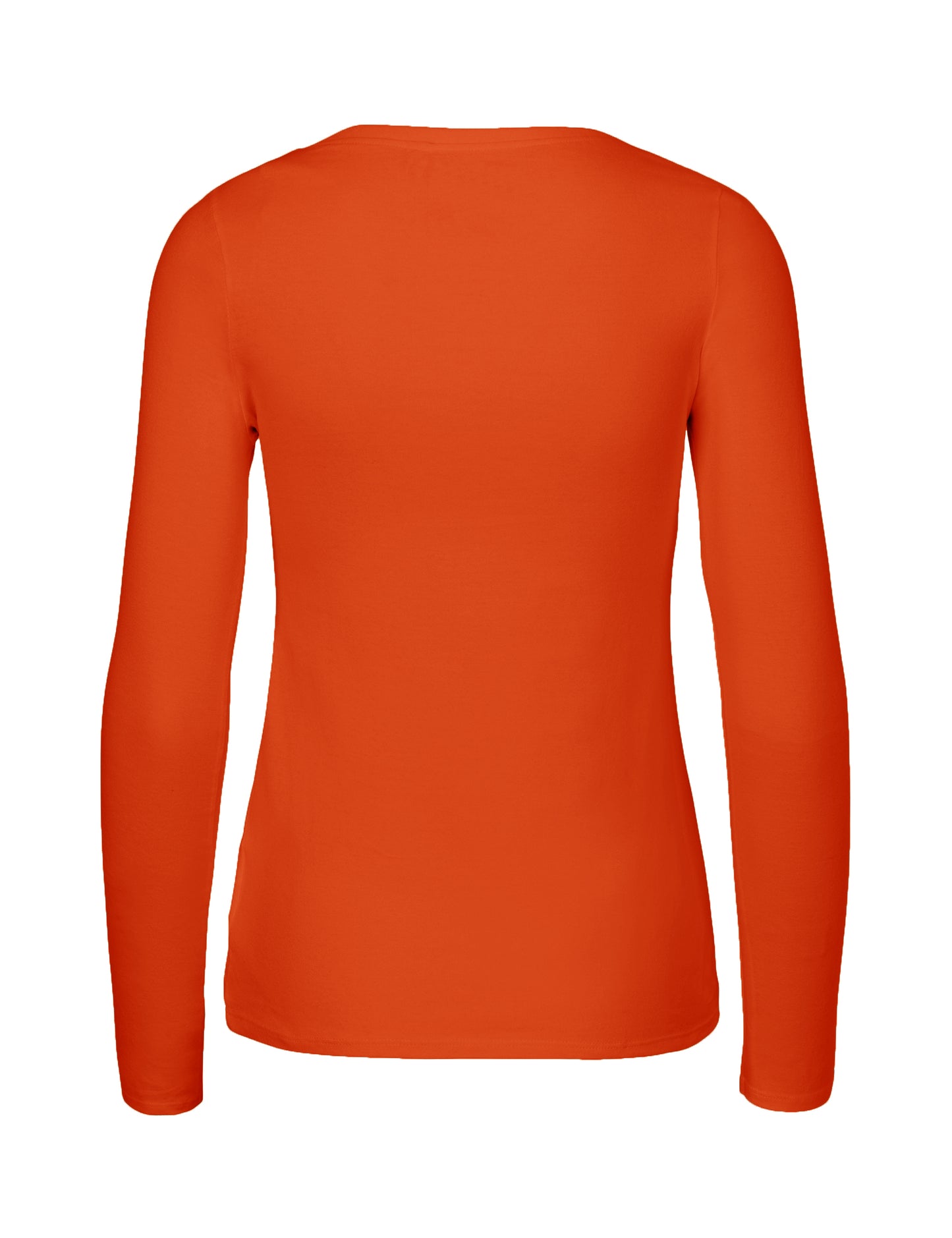 Ladies' Long Sleeve T-Shirt - Orange