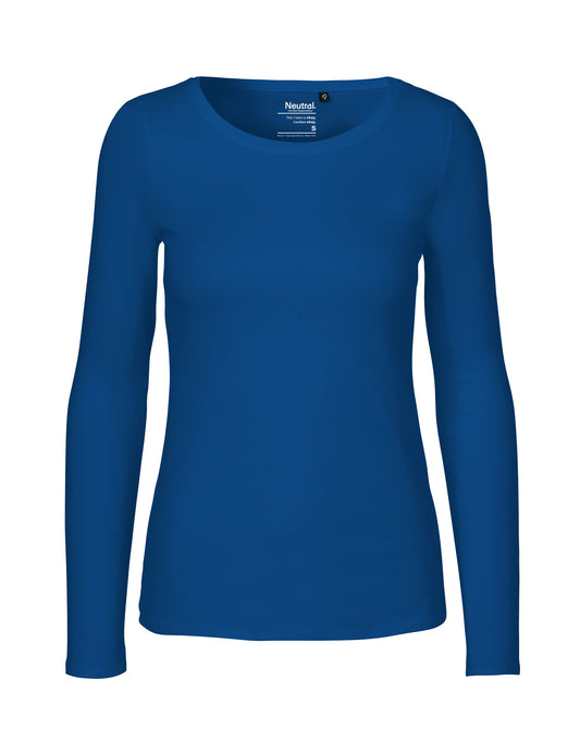 Ladies' Long Sleeve T-Shirt - Royal