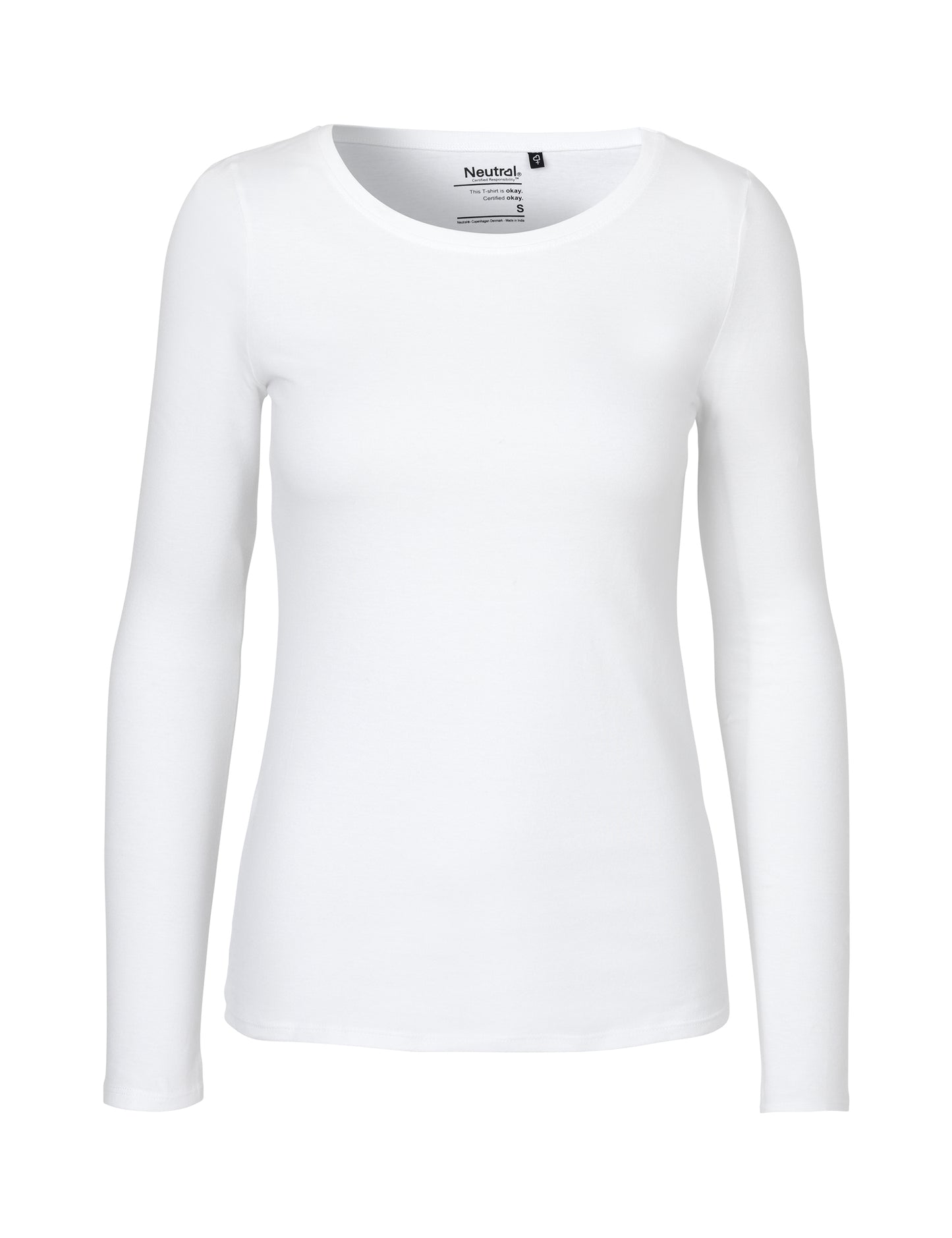 Ladies' Long Sleeve T-Shirt - White