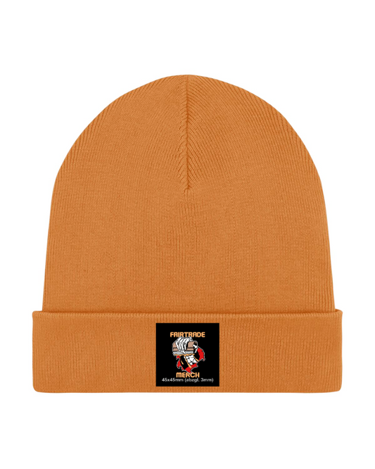 STAU772 Rib Beanie - Quick Order Woven Patch